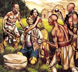 Captain John Smith and Pocahontas