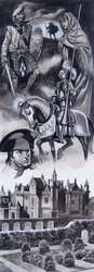 Scottish Castle and Personalities from Scottish History