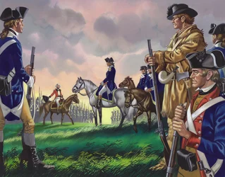 Surrender by General Cornwallis to the American Commander at Yorktown, Virginia on 19 October 1781