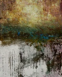 Abstract Forest Reflection