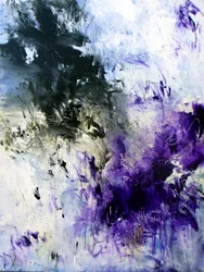 Abstract Violet Energy