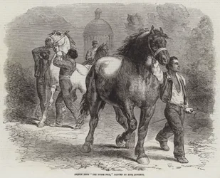 Sketch from The Horse Fair