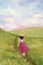 Dreamy Meadow Walk