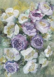 Lavender White Bouquet