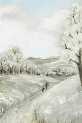 Snowy Winter Stroll