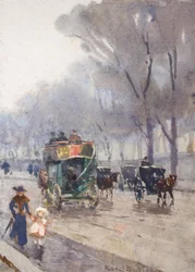 Park Lane with Omnibus