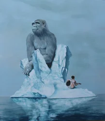 Gorilla on Iceberg Serenade