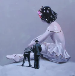 Surreal Broken Ballerina