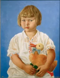 Portrait of a Two-Year-Old Girl