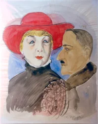 Couple (Margot and Her Friend)