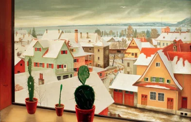 Winter Landscape - View from the Studio