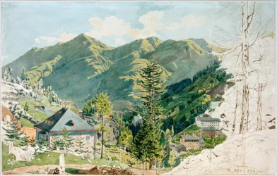 View of Gastein with Gamskarkogel