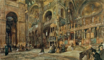 Interior View of St. Mark