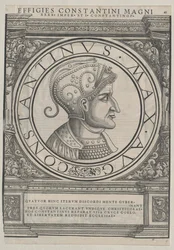 Roman emperor Constantine the Great