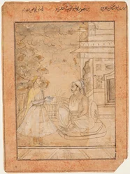 Maharaja Anup Singh of Bikaner (reigned 1669–98) Receives a Courtier