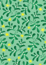 Green Christmas Pattern, 2016