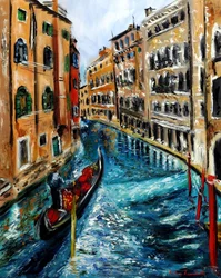 Gondola in Venice Italy II, 2023