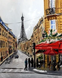 Le Recrutement Paris - with Gold Embellishment