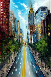 Manhattan Street New York