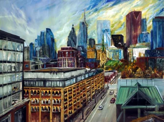 Rooftop Cityview of Toronto