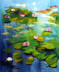 Water Lilies of Monet