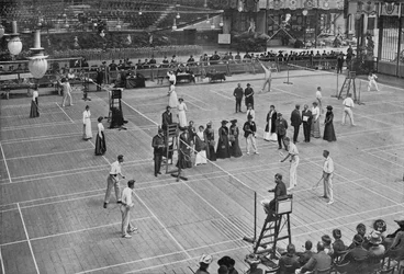 A Badminton Tournament at the Crystal Palace, 1902, 1903