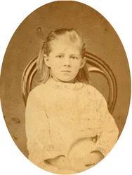 Portrait of Lyubov F. Dostoyevskaya, Daughter of Fyodor Dostoevsky