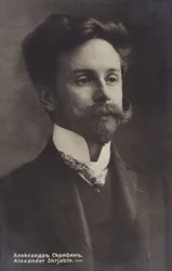 Portrait of Alexander Skrjabin