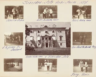 The Russian Imperial Family, Page from an Album of Photographs, c.1897-99