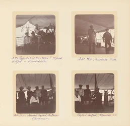 The Russian Imperial Family, page from an album of photographs, c.1897-99