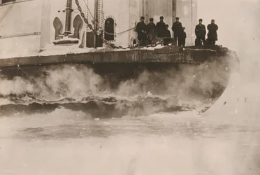The SS Baikal on Lake Baikal