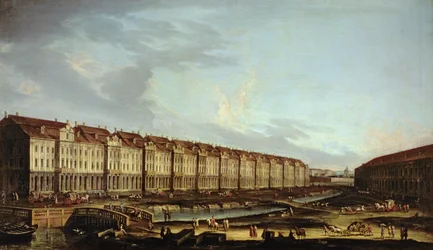 View of the Twelve Colleges in St. Petersburg