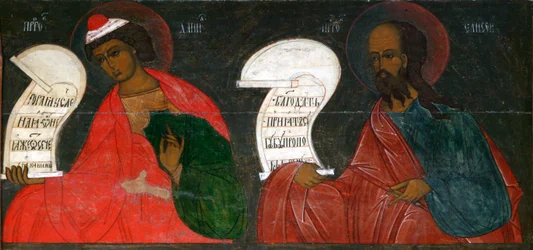 The Prophets Daniel and Elisha, 16th century