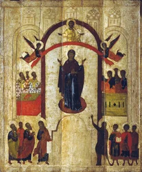 The Protection of the Mother of God Pokrov, c1399