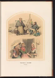 Costume of Arnemuiden in Zeeland, 1857