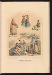 Costume of the Province of Gelderland, 1857