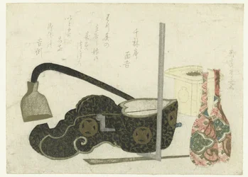 Sake Flasks and Carpenter