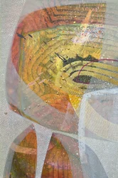 Abstract Golden Eye
