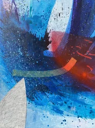 Dynamic Blue Splash