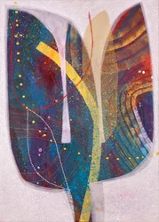 Vibrant Abstract Bloom