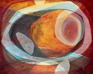 Vibrant Flowing Layers