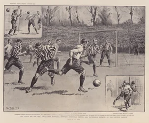 The final tie for the association football