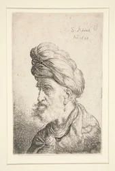 Bust of Man with Turban
