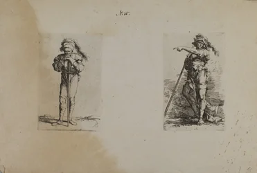 Old Man with Plumed Hat, Resting Hands