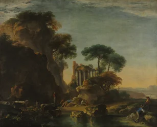 Ruins in a Rocky Landscape, c.1640