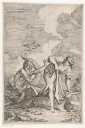 Scylla Fleeing from Glaucus