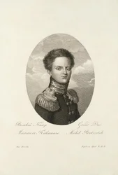 Grand Duke Michael Pavlovich of Russia 1798-1849, 1814