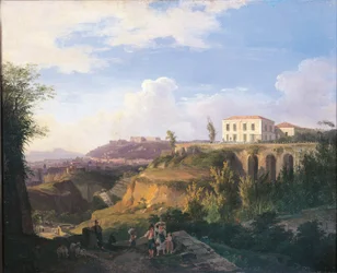 View of Villa Ruffo Homestead in Capodimonte