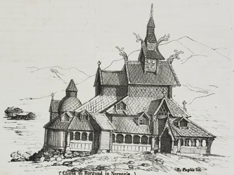 Borgund Stave Church, Norway