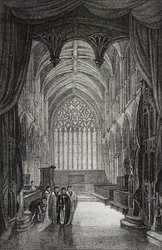 Interior of Carlisle Cathedral, United Kingdom